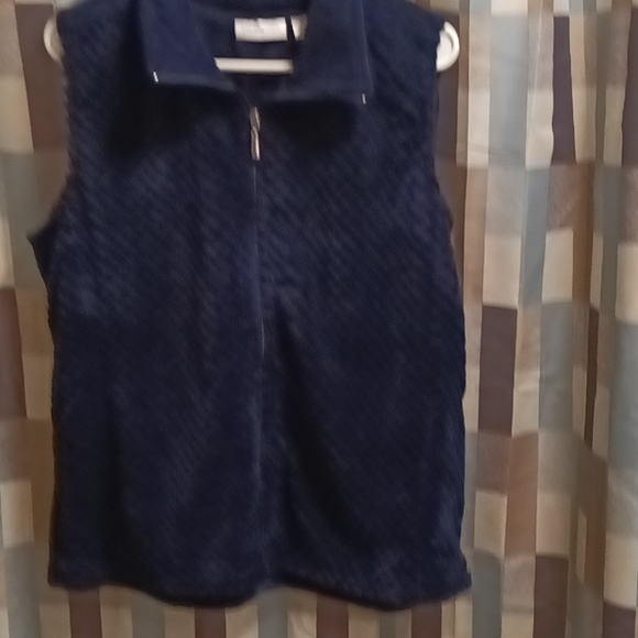 i.b.diffusion navy short sleeve sweater vest Size XL - Picture 1 of 3